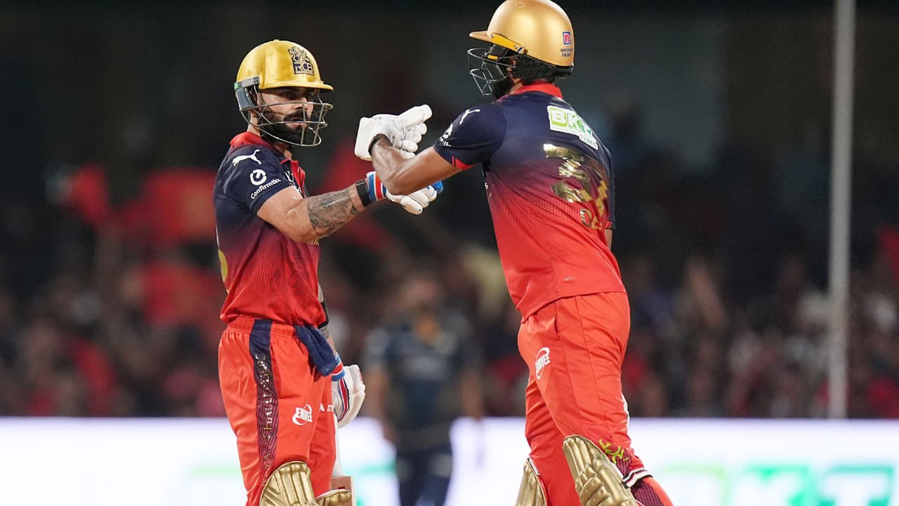 ఆర్సీబీ దూకుడు! సుదర్శన్ సెంచరీని మింగేసిన కోహ్లీ, పడిక్కల్